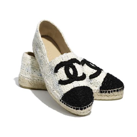 chanel espadrilles white price|chanel espadrilles shoes.